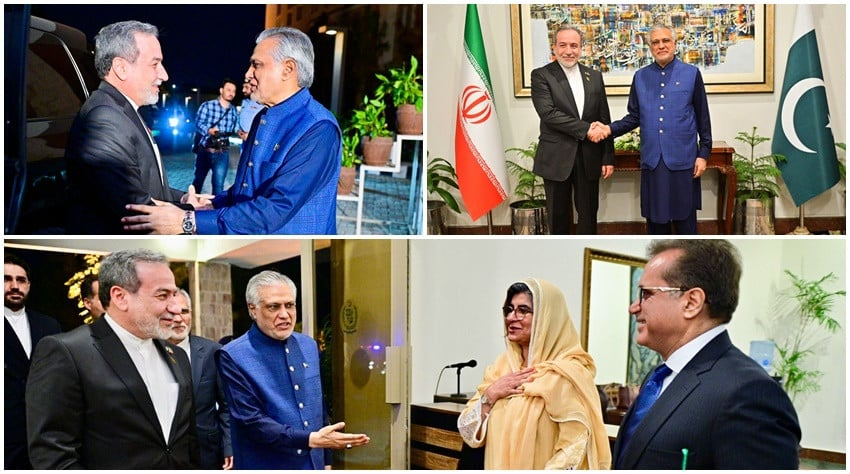 Pakistan and Iran Ministers